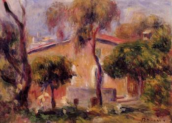 Pierre Auguste Renoir : Houses at Cagnes IV